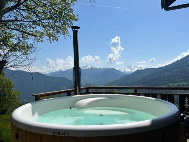 Chalet La Rioule 16 Pers Doucy Eksteriør bilde
